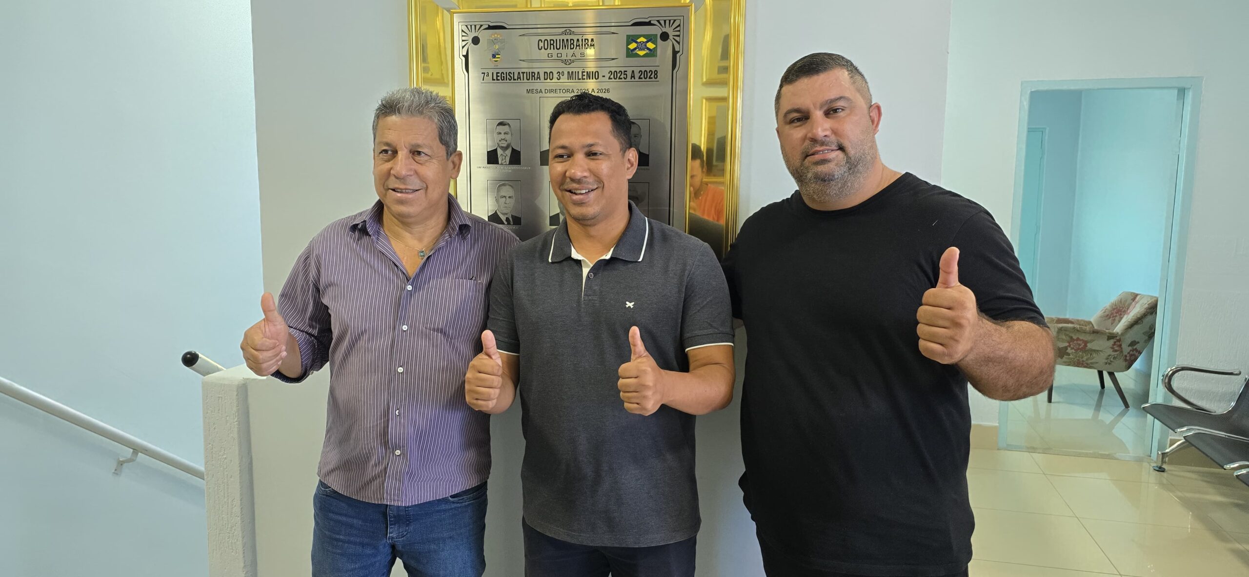 Na Manhã de Hoje Recebemos a Visita do Vice Prefeito da Cidade de Anhanguera, Flavio Pereira